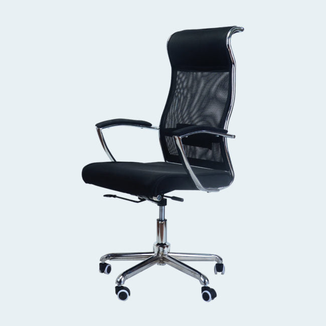 Ergonomic Mesh Pu Leather