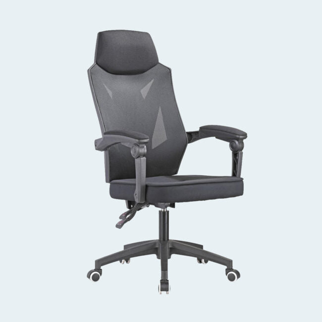 Relax Armchair Mesh Black